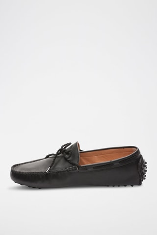 Mocassins en cuir York - Noir