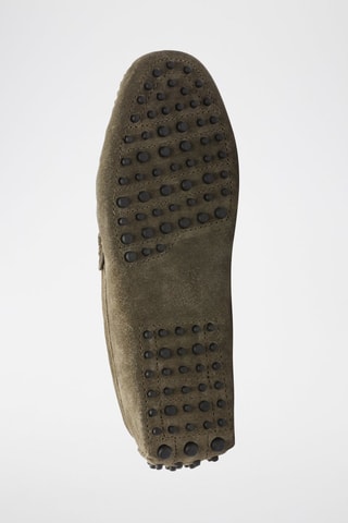 Mocassins en nubuck Cambridge - Vert