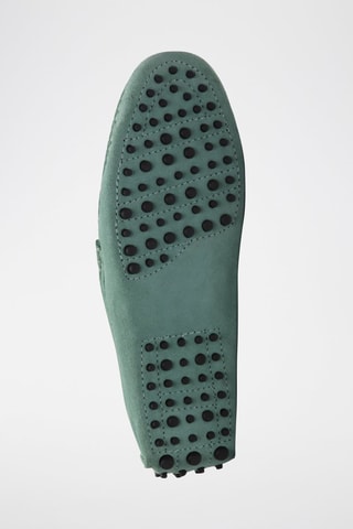 Mocassins en nubuck Earl - Vert