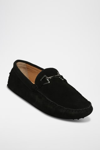 Mocassins en nubuck Edwin - Noir