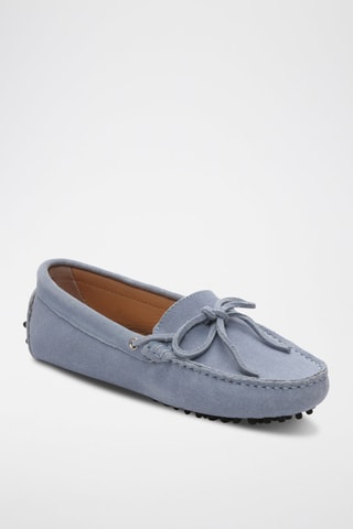 Mocassins en nubuck Kate - Bleu