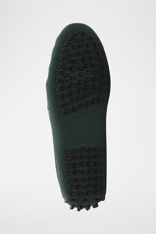 Mocassins en nubuck Deira - Vert