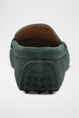 Mocassins en nubuck Deira - Vert