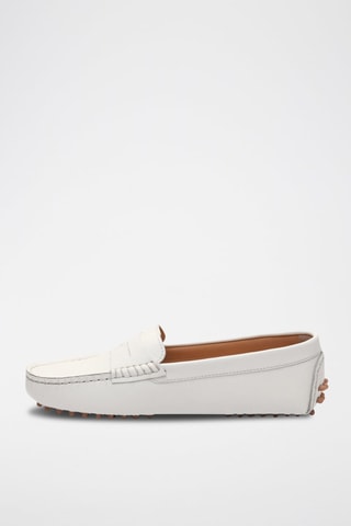 Mocassins en cuir Deira - Blanc