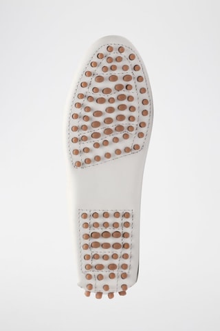 Mocassins en cuir Deira - Blanc