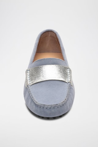 Mocassins en nubuck Meloa - Bleu