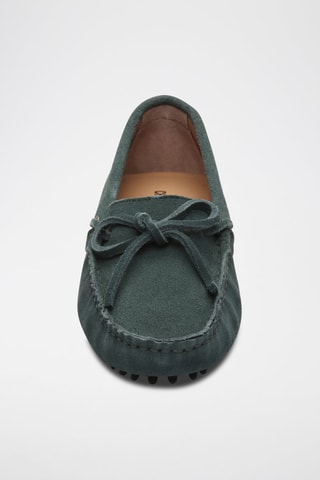 Mocassins en nubuck Newton - Vert