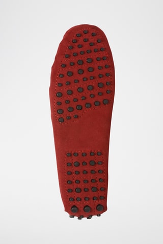 Mocassins en nubuck Felix - Rouge