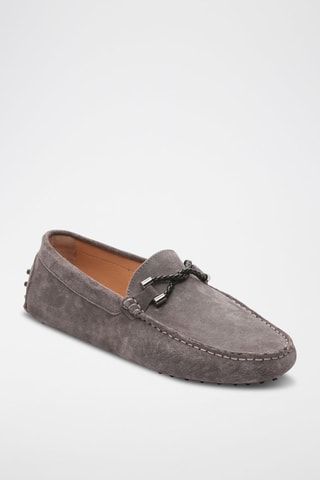 Mocassins en nubuck Phillip - Gris