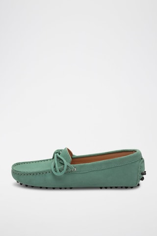 Mocassins en cuir Newtown - Bleu