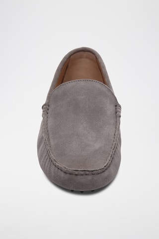Mocassins en nubuck Lenny - Gris