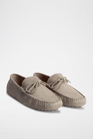 Mocassins en nubuck Andy - Beige