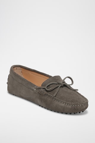 Mocassins en nubuck Calisa - Gris