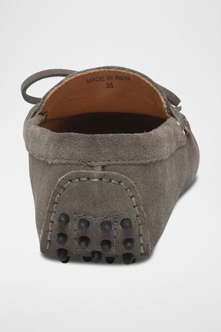 Mocassins en nubuck Calisa - Gris