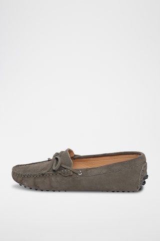 Mocassins en nubuck Calisa - Gris