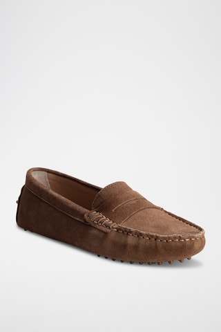 Mocassins en nubuck Deira - Camel