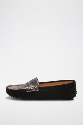 Mocassins en nubuck Deira - Noir
