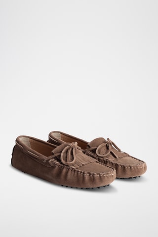 Mocassins en nubuck Emma - Rose
