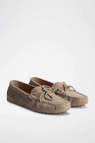 Mocassins en nubuck Newton - Beige