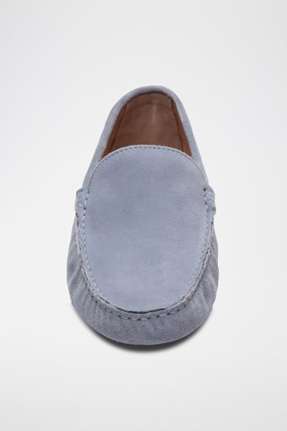 Mocassins en nubuck Cambridge - Bleu