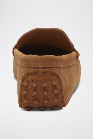 Mocassins en nubuck Eugene - Marron