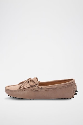 Mocassins en nubuck Powys - Rose