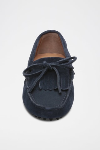 Mocassins en nubuck Powys - Bleu