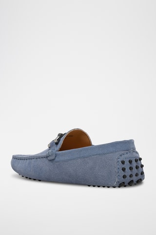 Mocassins en cuir Phillip - Bleu