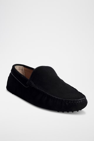 Mocassins en nubuck Colin - Noir