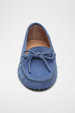 Mocassins en nubuck Newton - Bleu