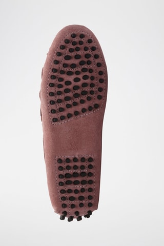 Mocassins en nubuck - Rose