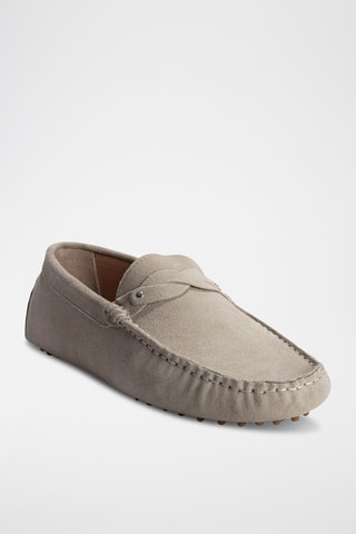 Mocassins en nubuck Alan - Beige