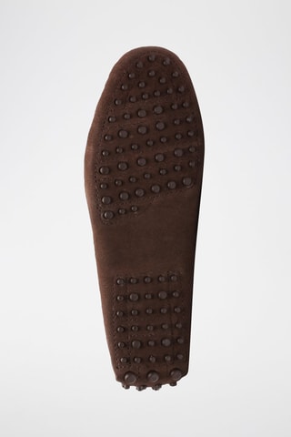 Mocassins en nubuck Wales - Marron