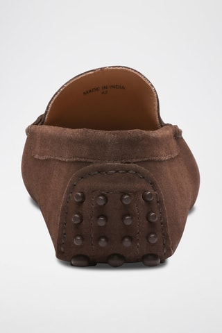 Mocassins en nubuck Wales - Marron