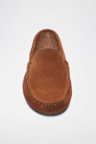 Mocassins en nubuck Cambridge - Marron