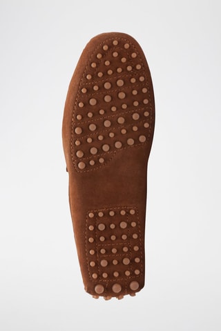 Mocassins en nubuck Cambridge - Marron