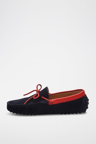 Mocassins en cuir Powell - Bleu
