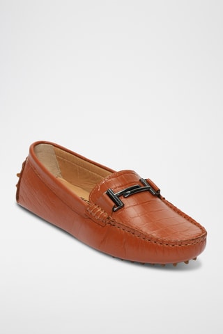 Mocassins en cuir Bandy - Camel