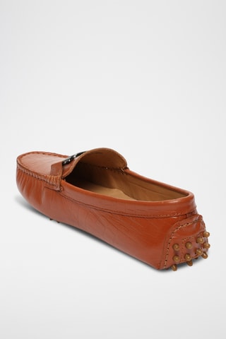Mocassins en cuir Bandy - Camel