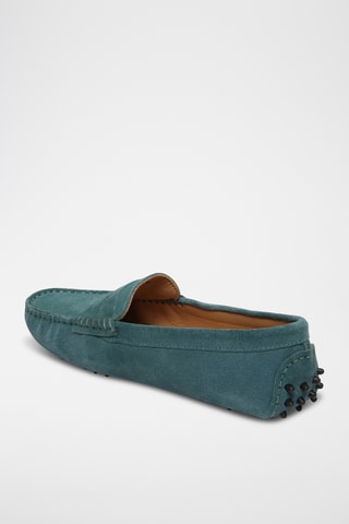 Mocassins en nubuck Thandie - Bleu