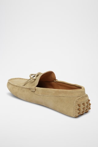 Mocassins en nubuck Fabian - Beige