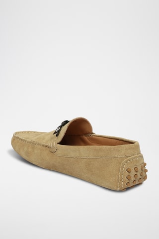 Mocassins en nubuck Kurt - Beige