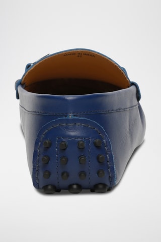 Mocassins en cuir Kurt - Bleu