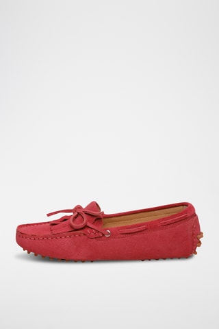 Mocassins en nubuck Powys - Rose