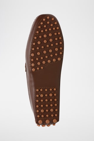 Mocassins en cuir Felix - Marron
