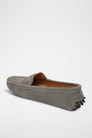 Mocassins en nubuck Thandie - Gris