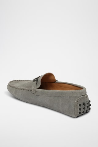 Mocassins en nubuck Harold - Gris
