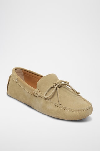 Mocassins en nubuck Andy - Beige