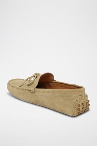 Mocassins en nubuck Andy - Beige