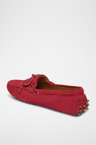 Mocassins en nubuck Emma - Rose